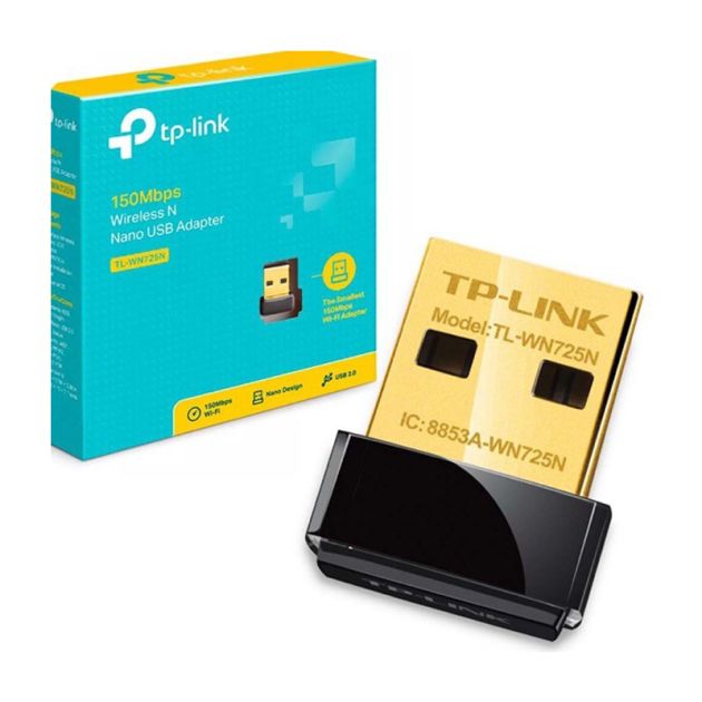 Adaptateur TP-LINK 150 Mo/s - N Nano USB - sans fil - TL-WN725N – Image 3
