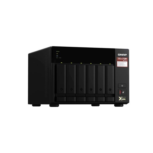 NAS QNAP TS-673A-8G à 6 Baies Hautes Performances Avec 2 Ports 2,5 GbE Et 2 Emplacements PCIe Gen3 – Image 2