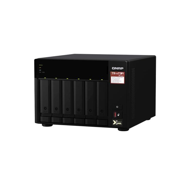NAS QNAP TS-673A-8G à 6 Baies Hautes Performances Avec 2 Ports 2,5 GbE Et 2 Emplacements PCIe Gen3 – Image 3